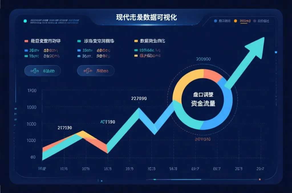 盘口调整与资金流向示意图